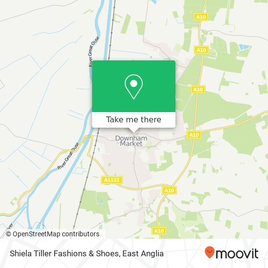 Shiela Tiller Fashions & Shoes map