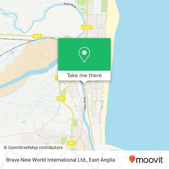 Brave New World International Ltd. map