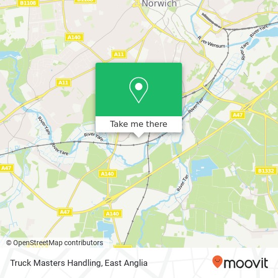 Truck Masters Handling map