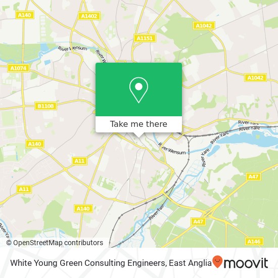 White Young Green Consulting Engineers map