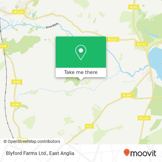 Blyford Farms Ltd. map