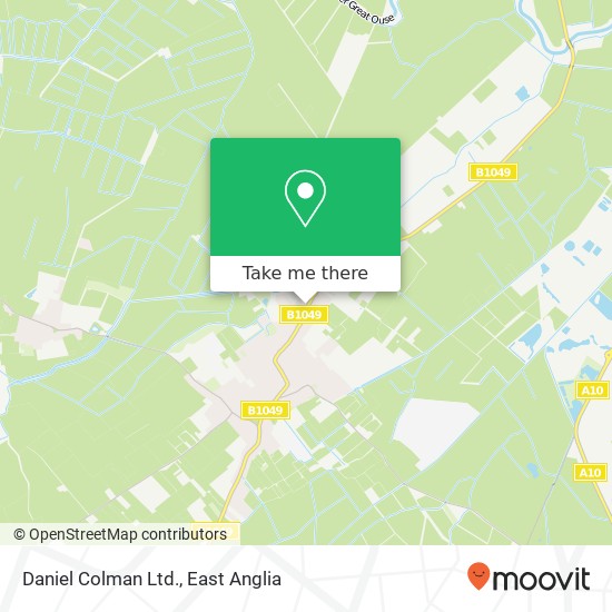 Daniel Colman Ltd. map