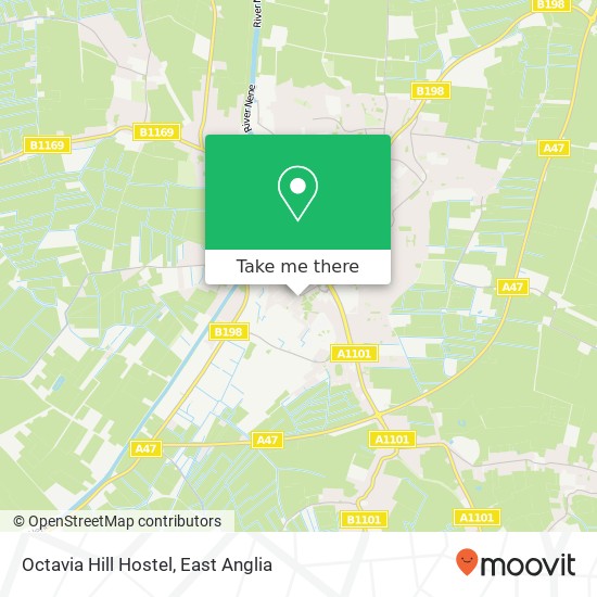 Octavia Hill Hostel map