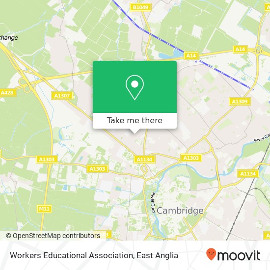 Workers Educational Association map