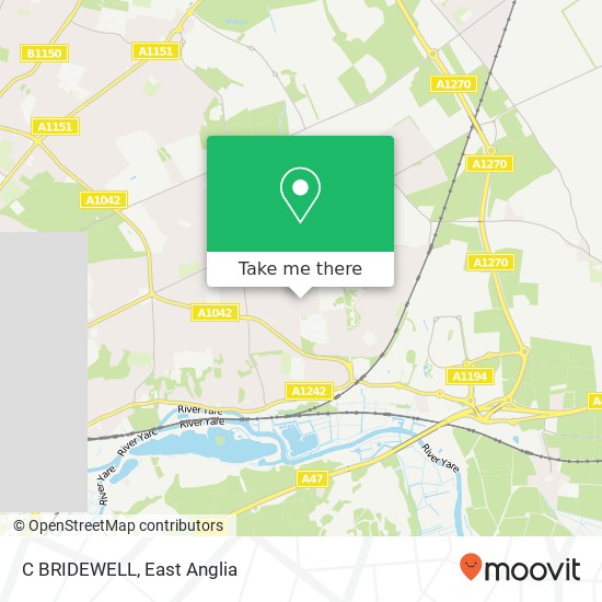C BRIDEWELL map