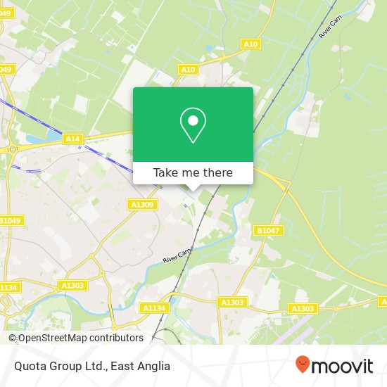 Quota Group Ltd. map