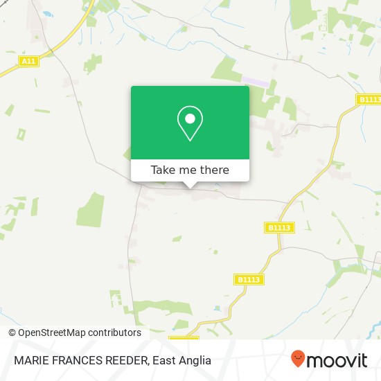 MARIE FRANCES REEDER map