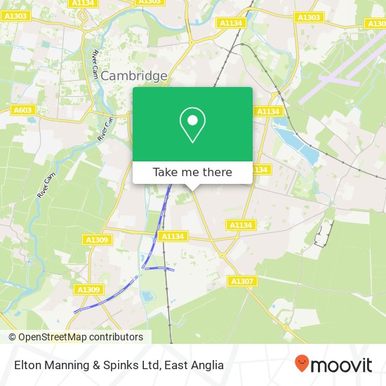 Elton Manning & Spinks Ltd map