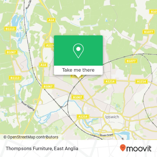 Thompsons Furniture map