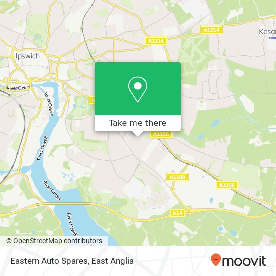 Eastern Auto Spares map
