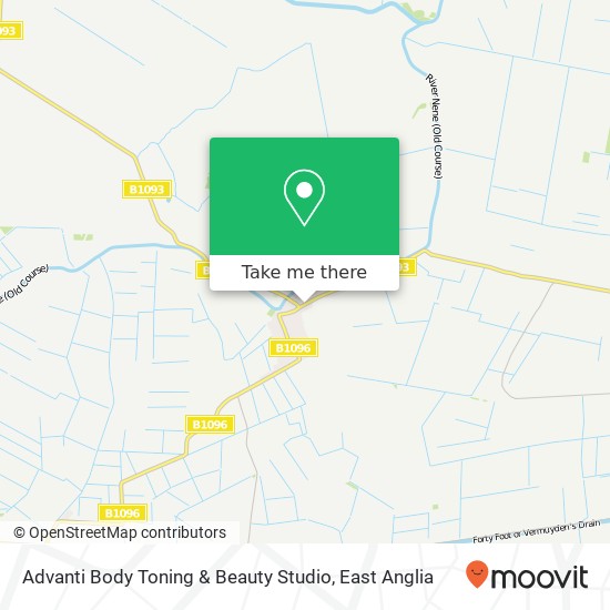 Advanti Body Toning & Beauty Studio map