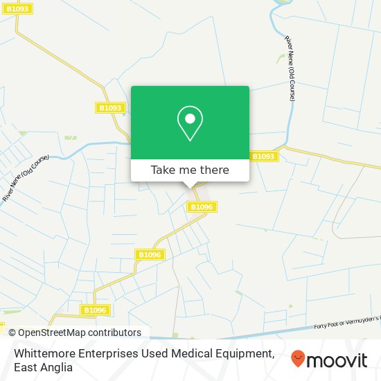 Whittemore Enterprises Used Medical Equipment map