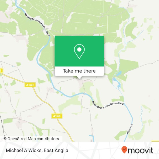 Michael A Wicks map