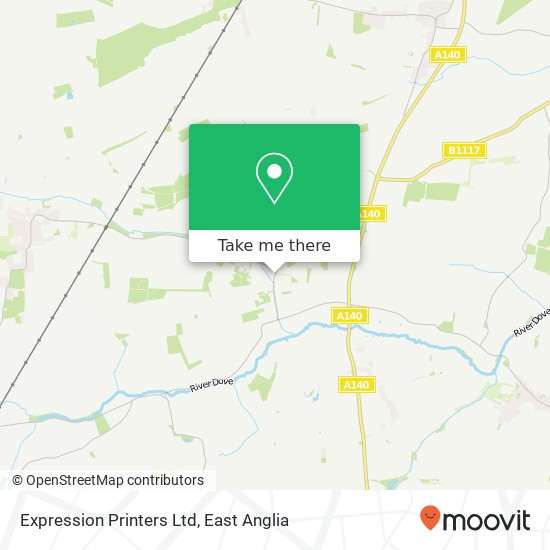 Expression Printers Ltd map