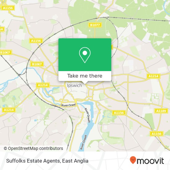 Suffolks Estate Agents map