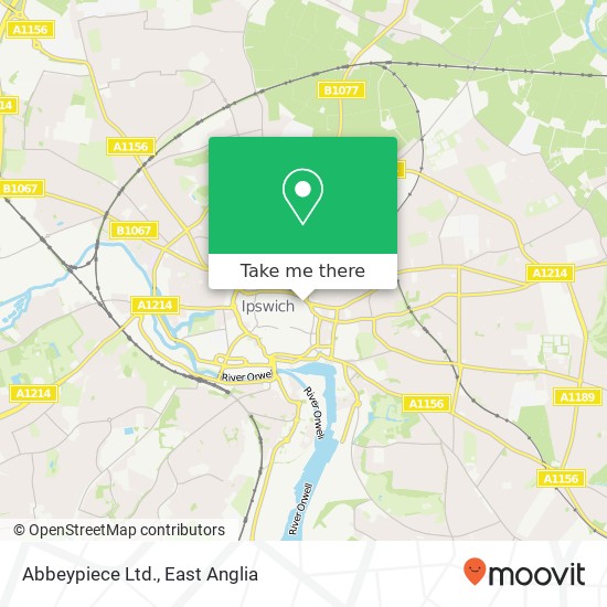 Abbeypiece Ltd. map