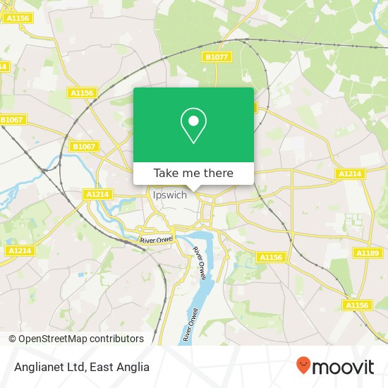 Anglianet Ltd map