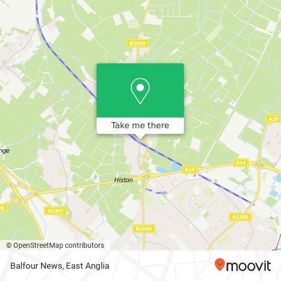 Balfour News map