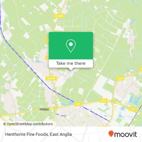 Henthorns Fine Foods map