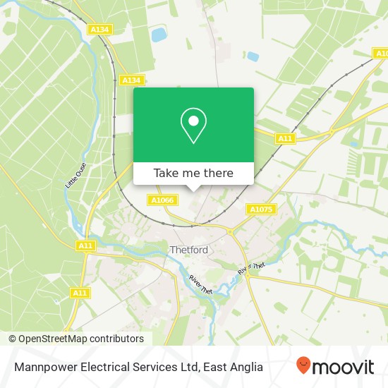 Mannpower Electrical Services Ltd map
