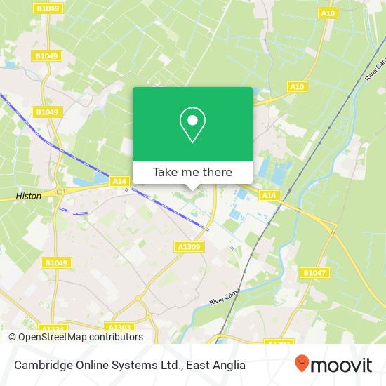 Cambridge Online Systems Ltd. map