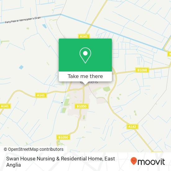 Swan House Nursing & Residential Home map