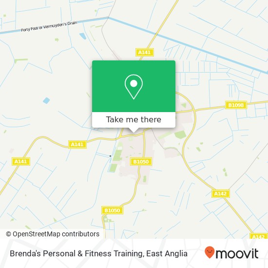 Brenda's Personal & Fitness Training map