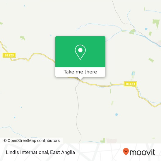 Lindis International map