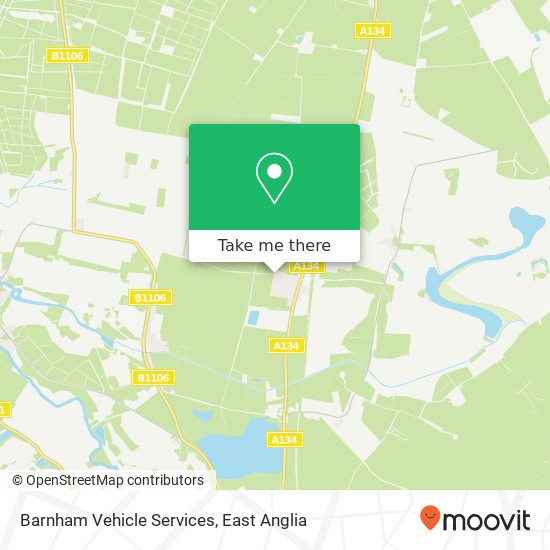 Barnham Vehicle Services map