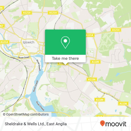 Sheldrake & Wells Ltd. map