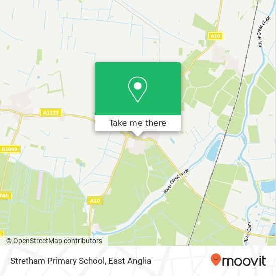 Stretham Primary School map