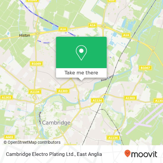 Cambridge Electro Plating Ltd. map