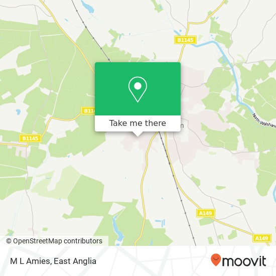 M L Amies map