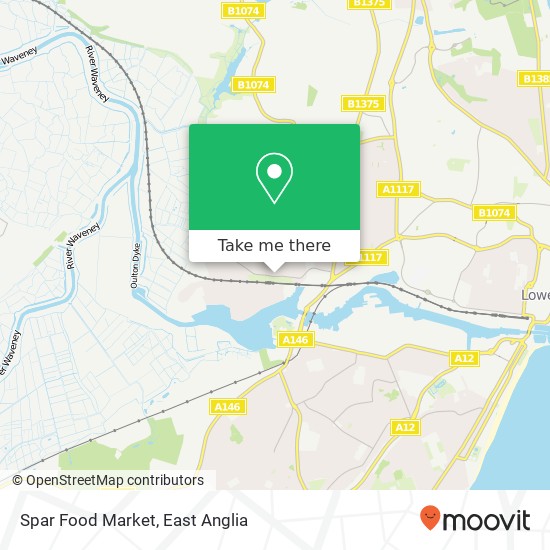 Spar Food Market map