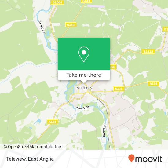 Teleview map