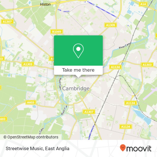 Streetwise Music map