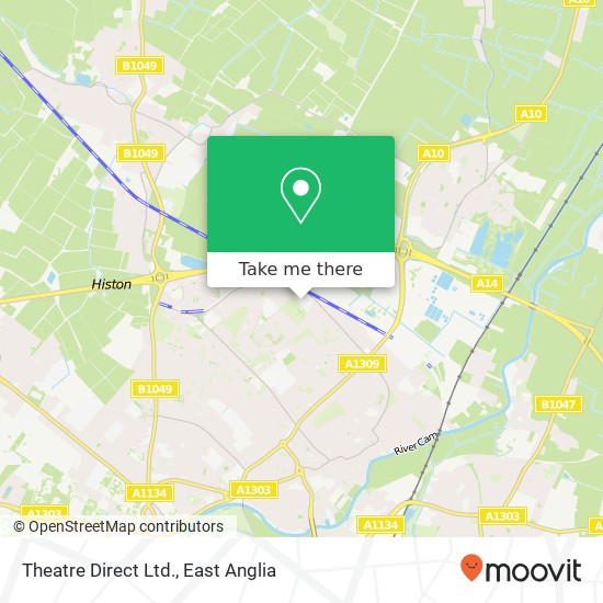 Theatre Direct Ltd. map