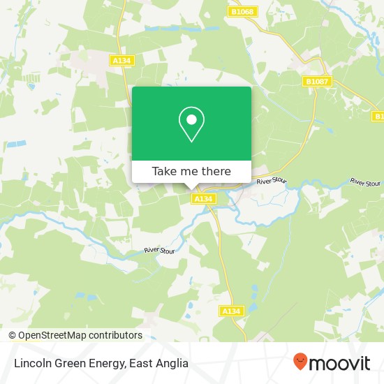 Lincoln Green Energy map