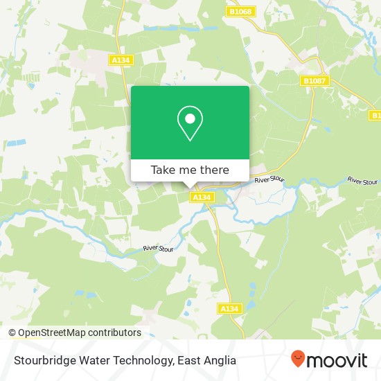 Stourbridge Water Technology map