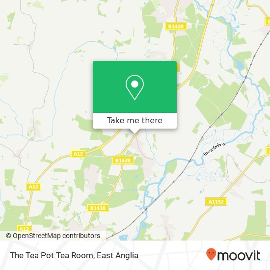 The Tea Pot Tea Room map