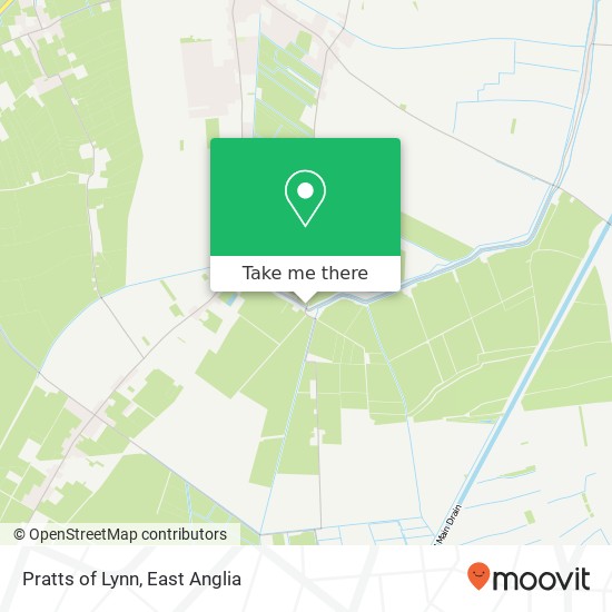 Pratts of Lynn map