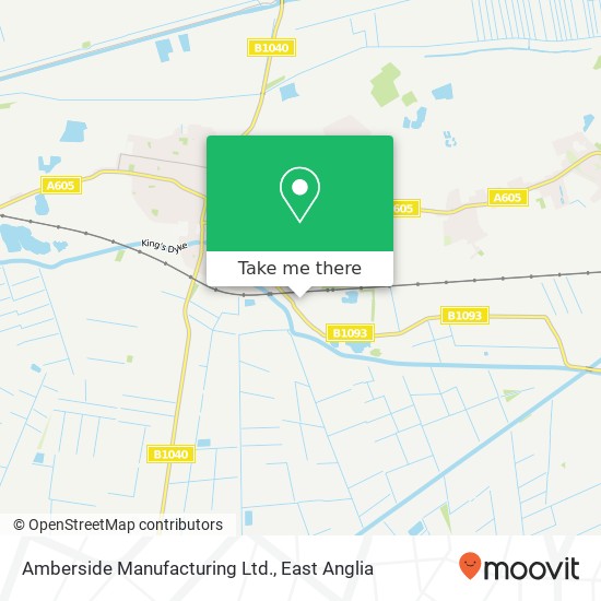 Amberside Manufacturing Ltd. map