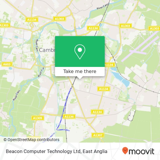 Beacon Computer Technology Ltd map