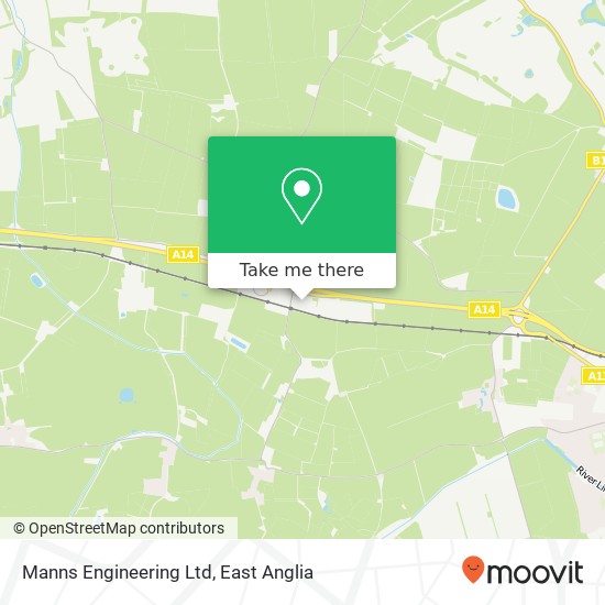 Manns Engineering Ltd map