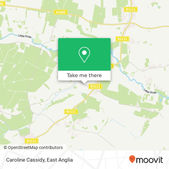 Caroline Cassidy map