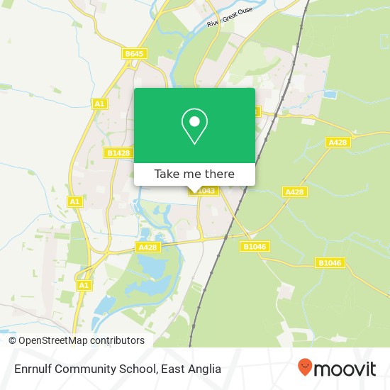 Enrnulf Community School map