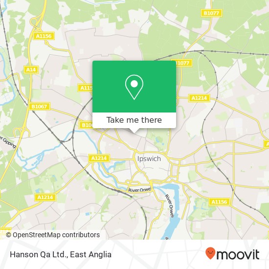 Hanson Qa Ltd. map