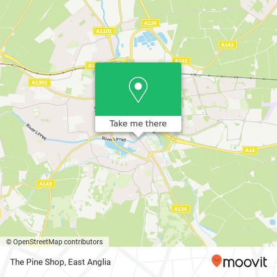 The Pine Shop map
