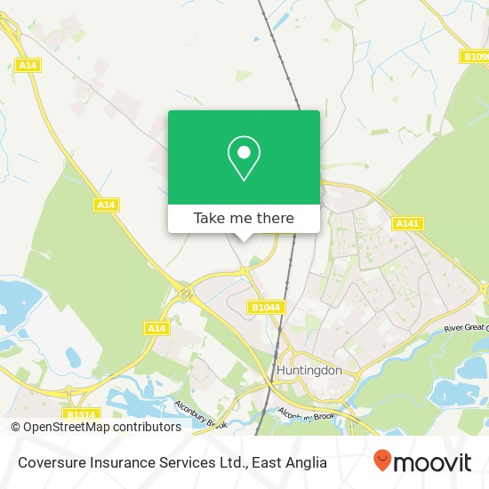 Coversure Insurance Services Ltd. map