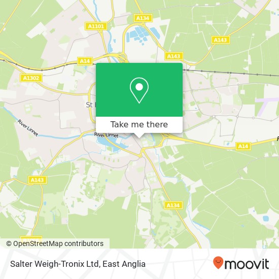 Salter Weigh-Tronix Ltd map